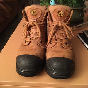 Tiger Steel Toe Work Boots (Men's 12)